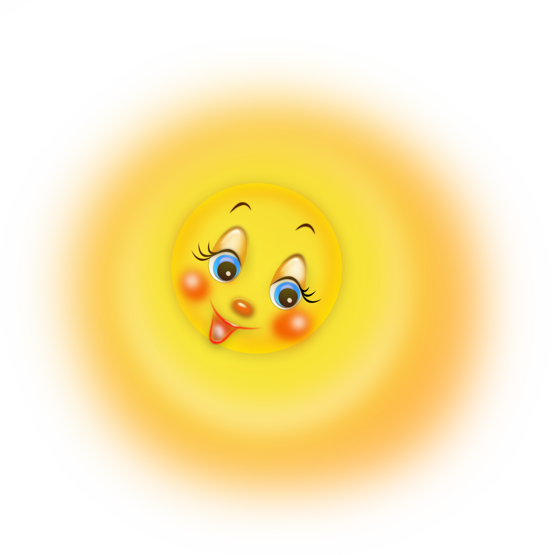 cute cartoon sun