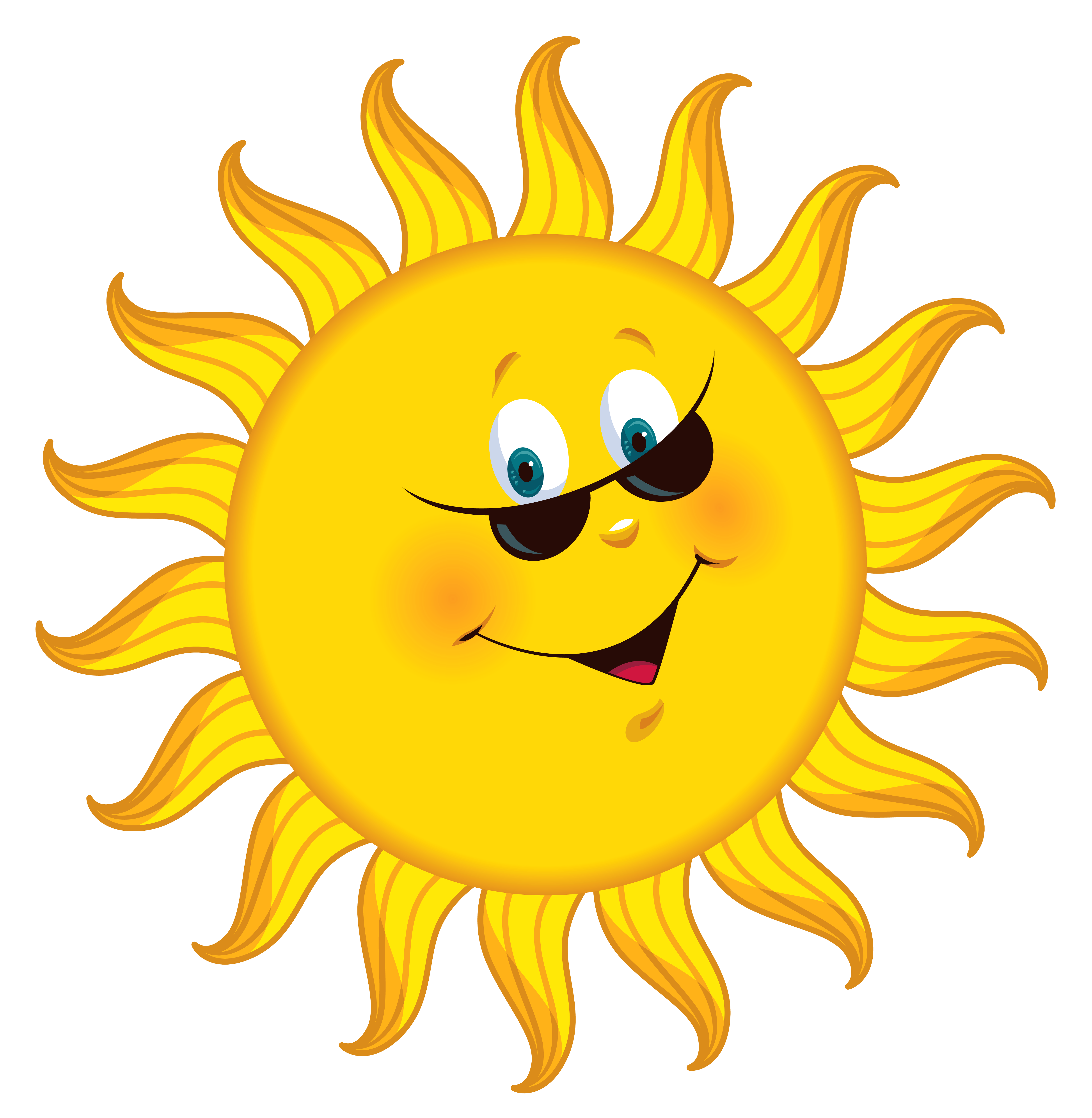 sun clipart transparent background