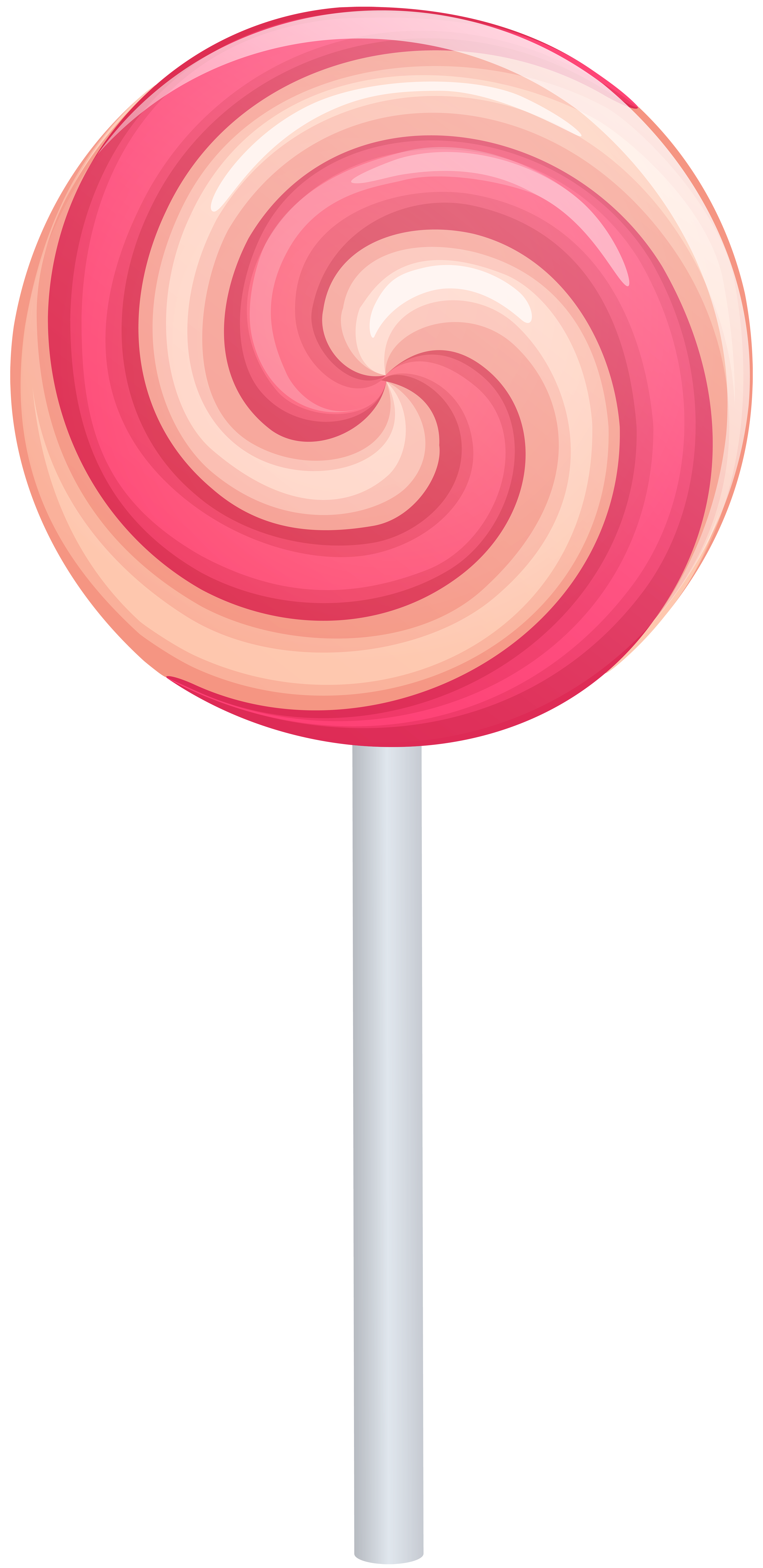 Pink Swirl Lollipop PNG Clip Art Image | Gallery Yopriceville - High