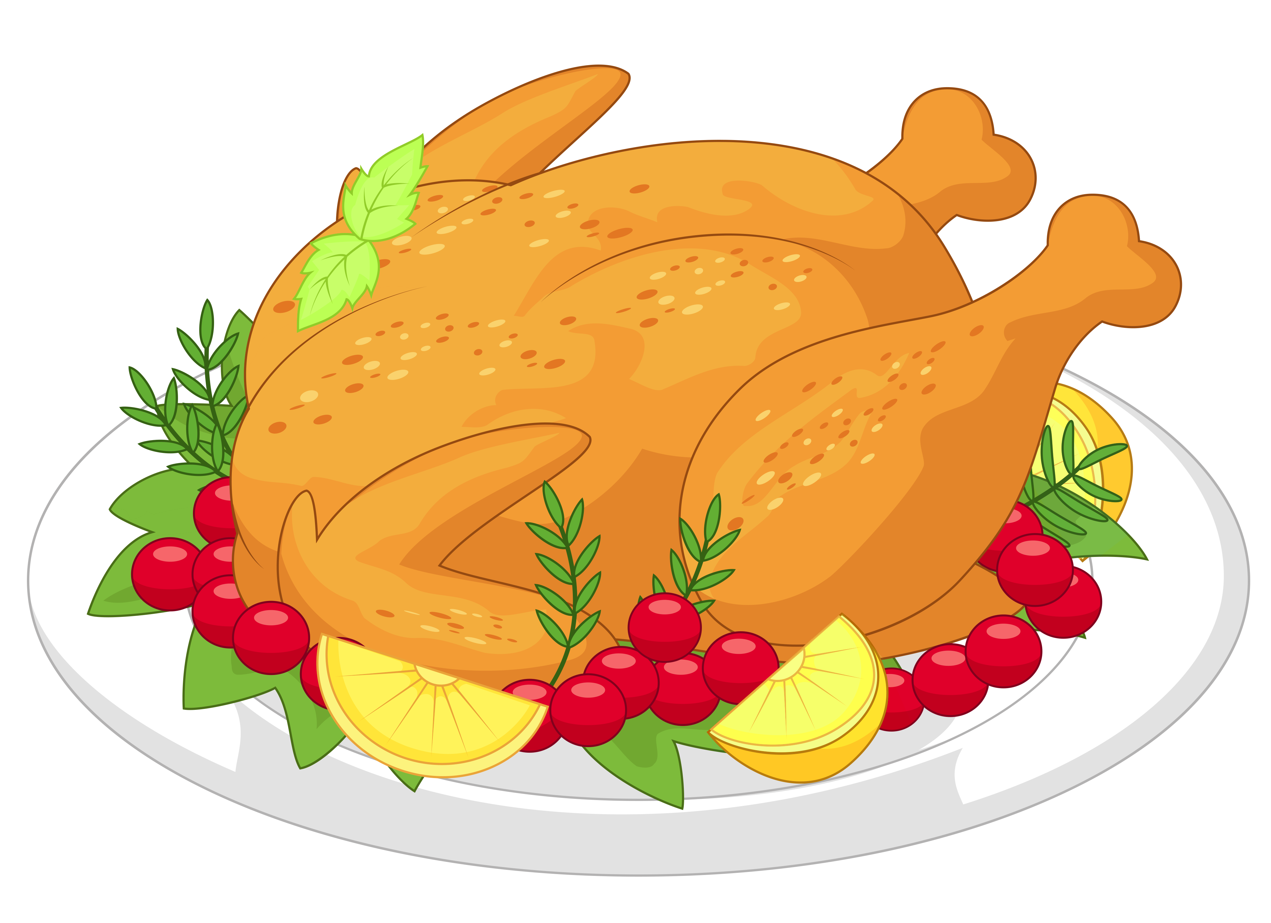 thanksgiving turkey dinner clip art