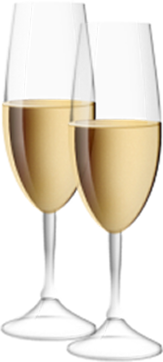 Transparent Champagne Flutes Clipart | Gallery ...