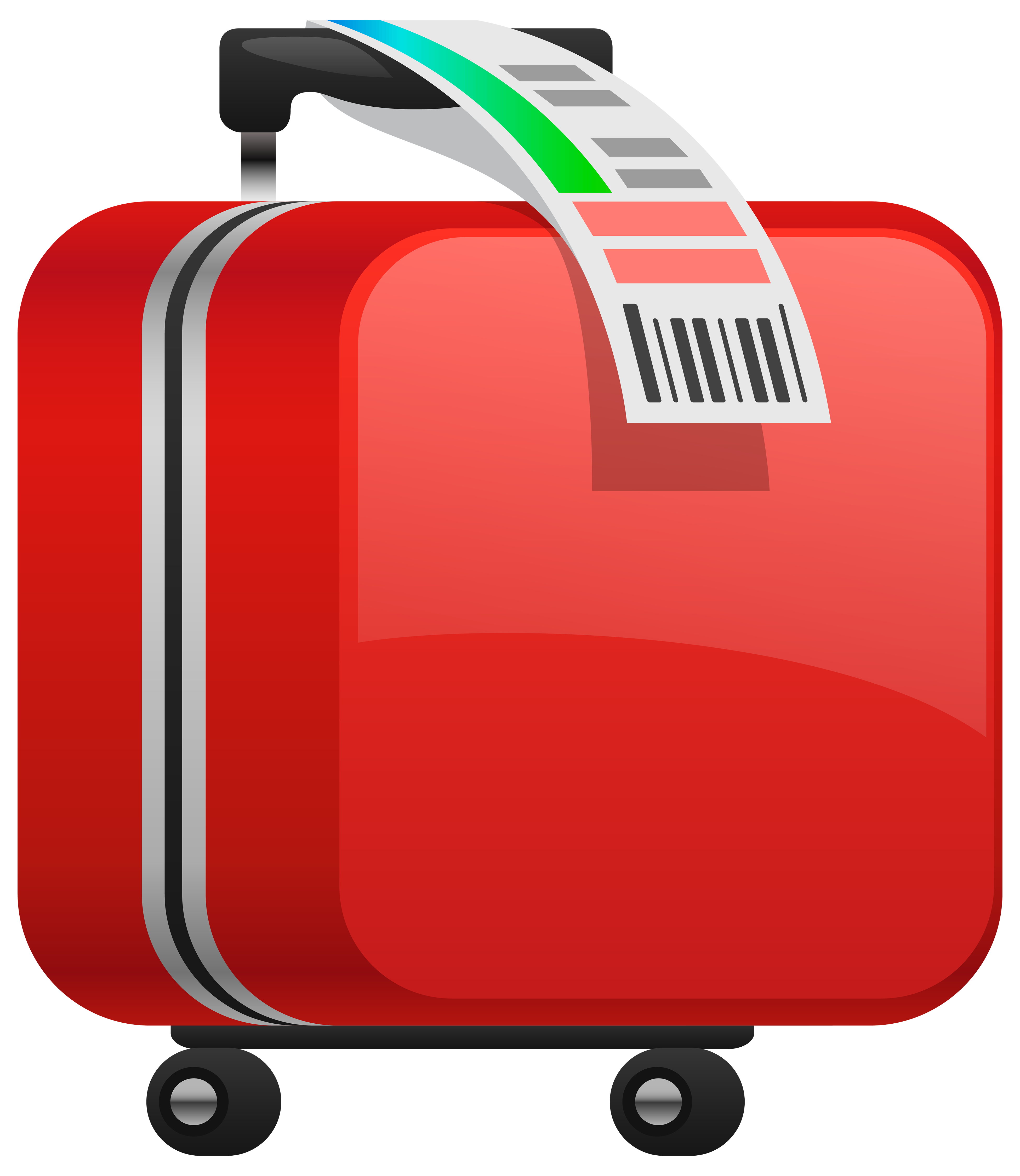 maileg red suitcase clipart