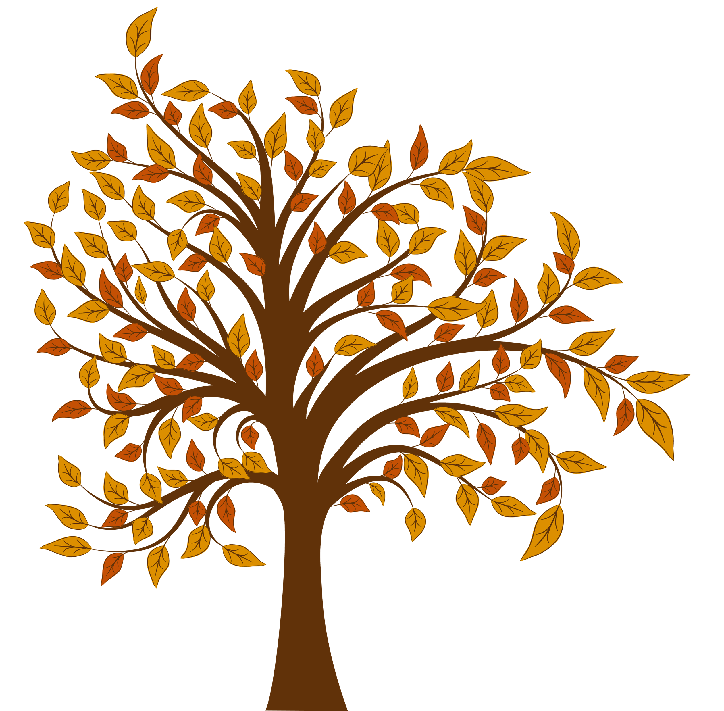 autumn tree clip art free