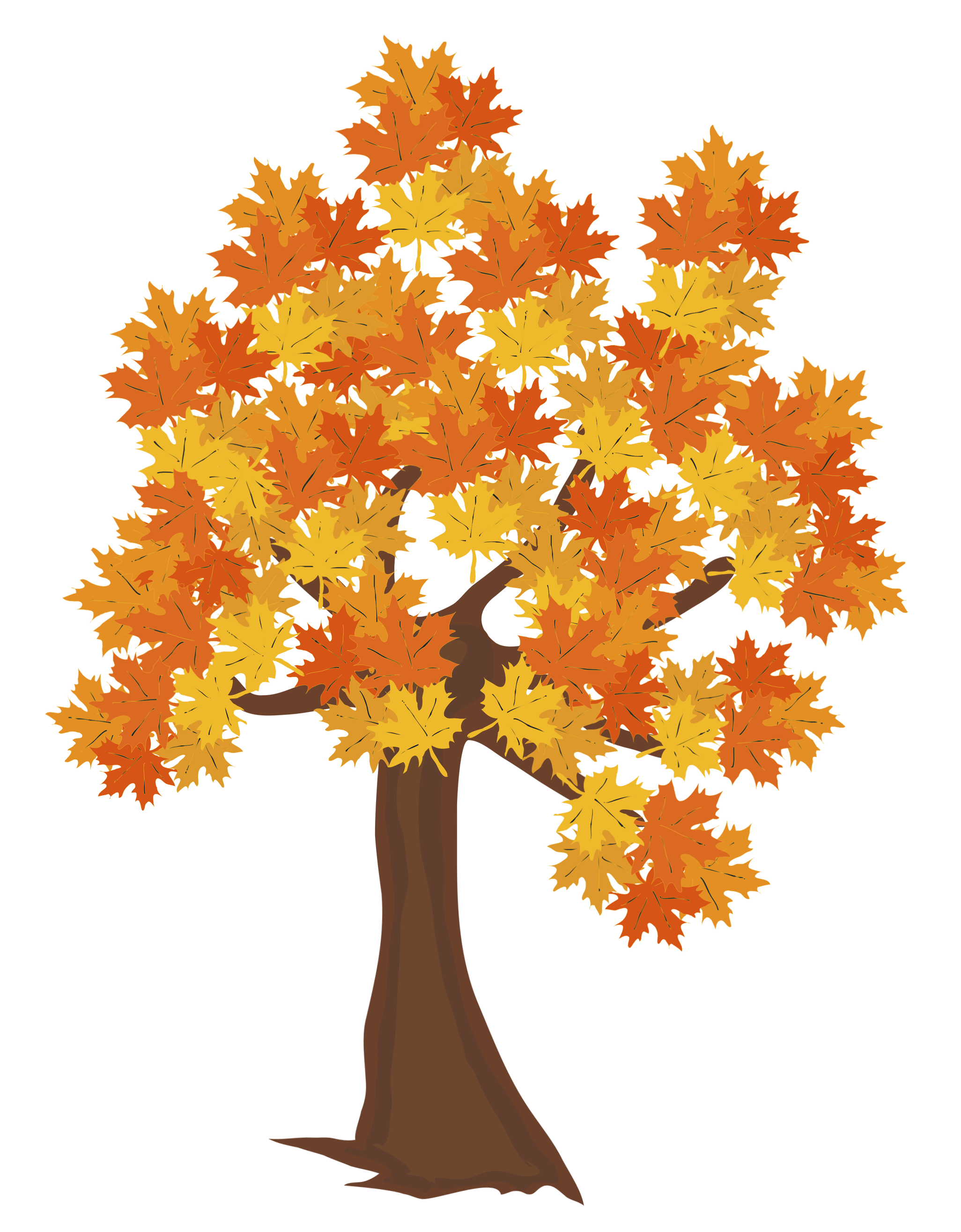fall tree clip art