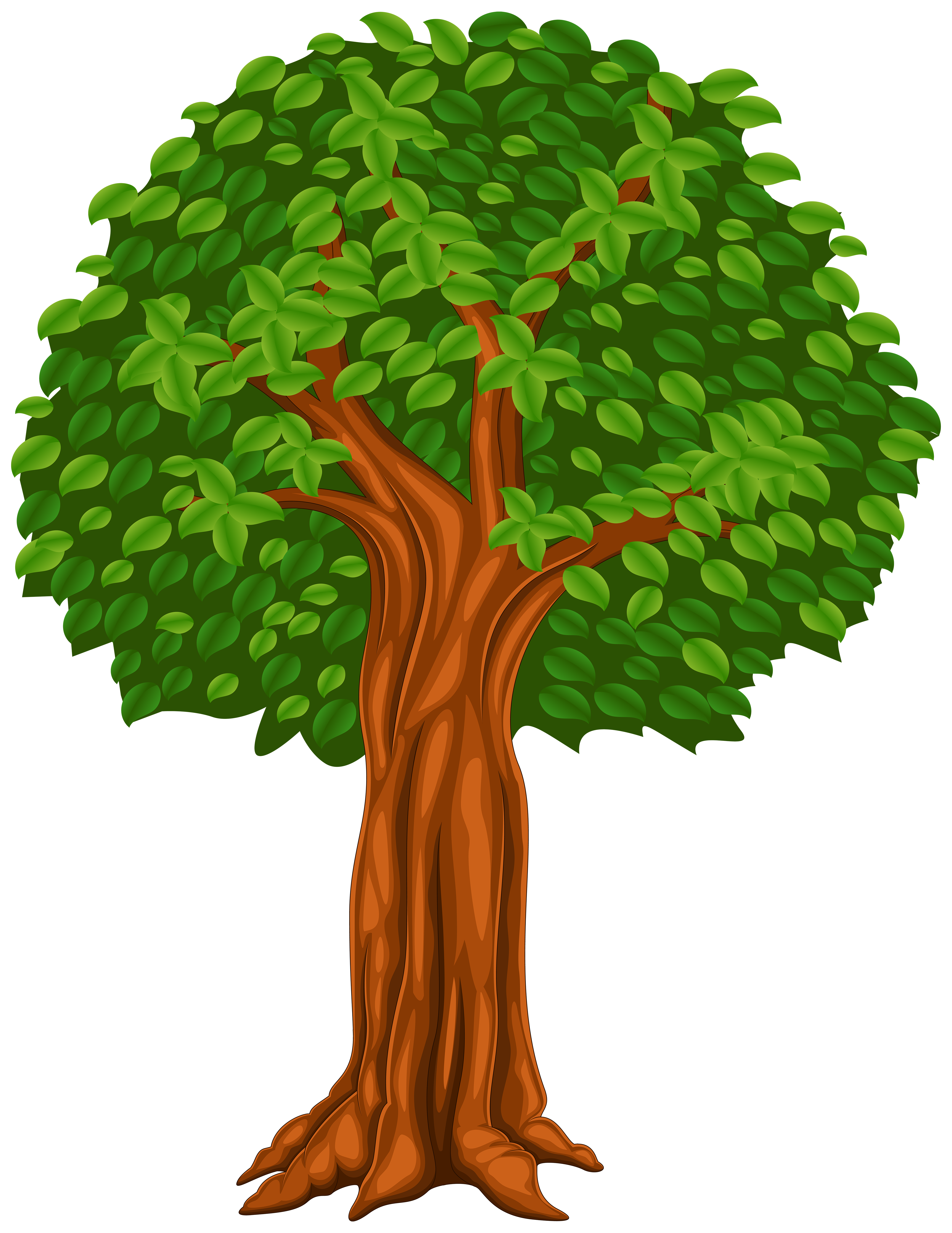 Tree Cartoon PNG Clip Art Image​ | Gallery Yopriceville - High-Quality Free  Images and Transparent PNG Clipart