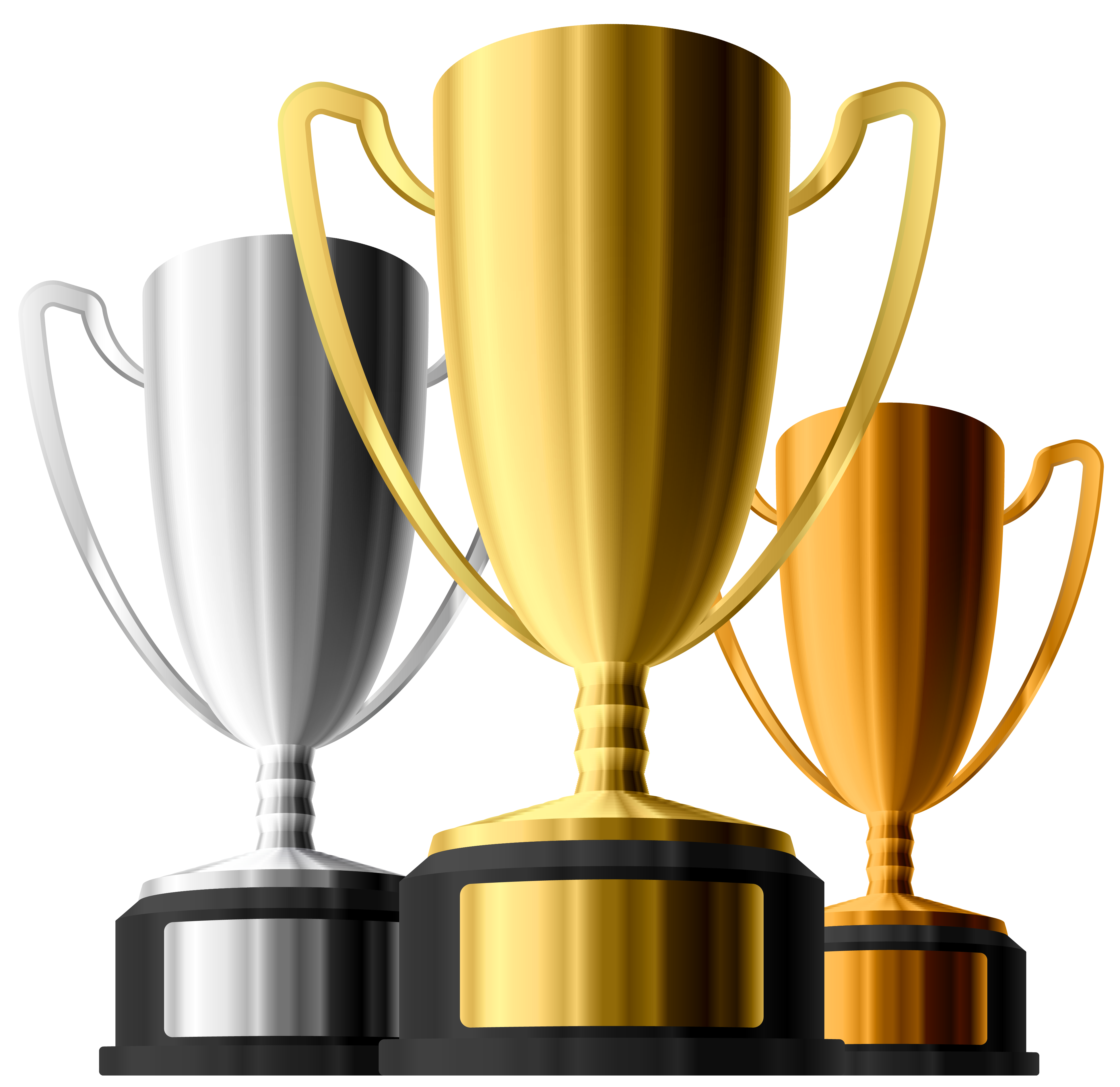 silver trophy clipart