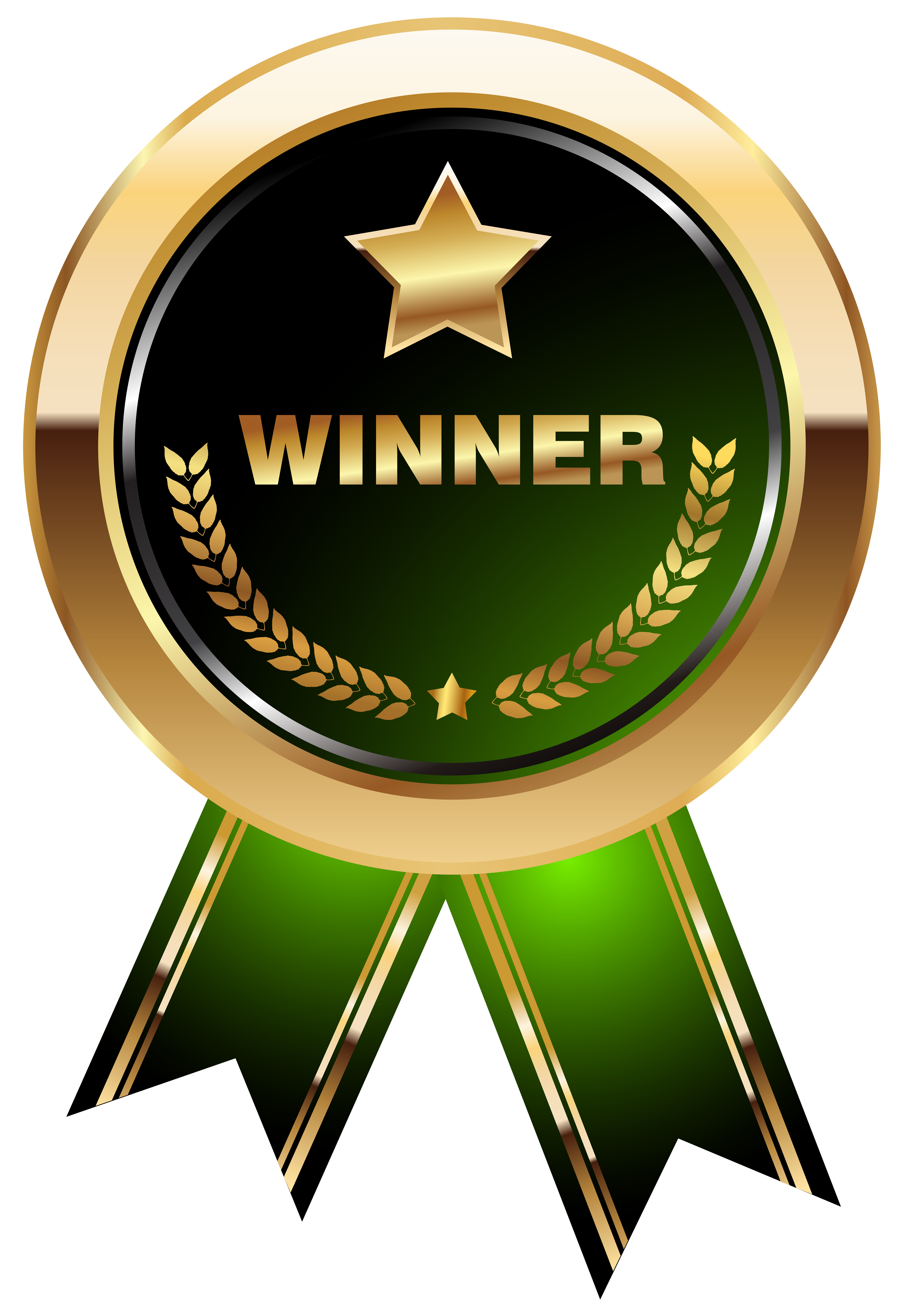 winner medal green transparent png clip art image christmas bells clipart