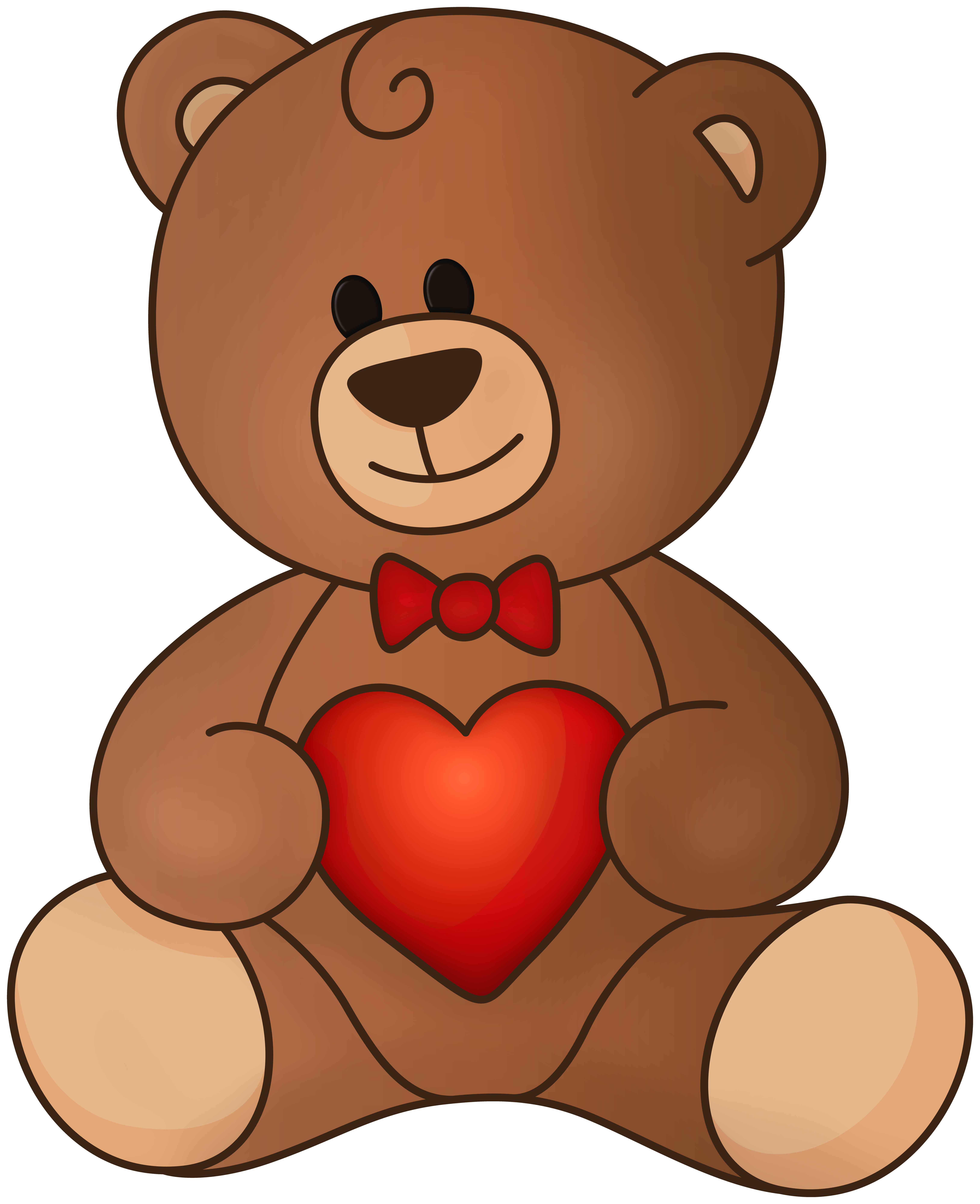teddy bear pictures with heart