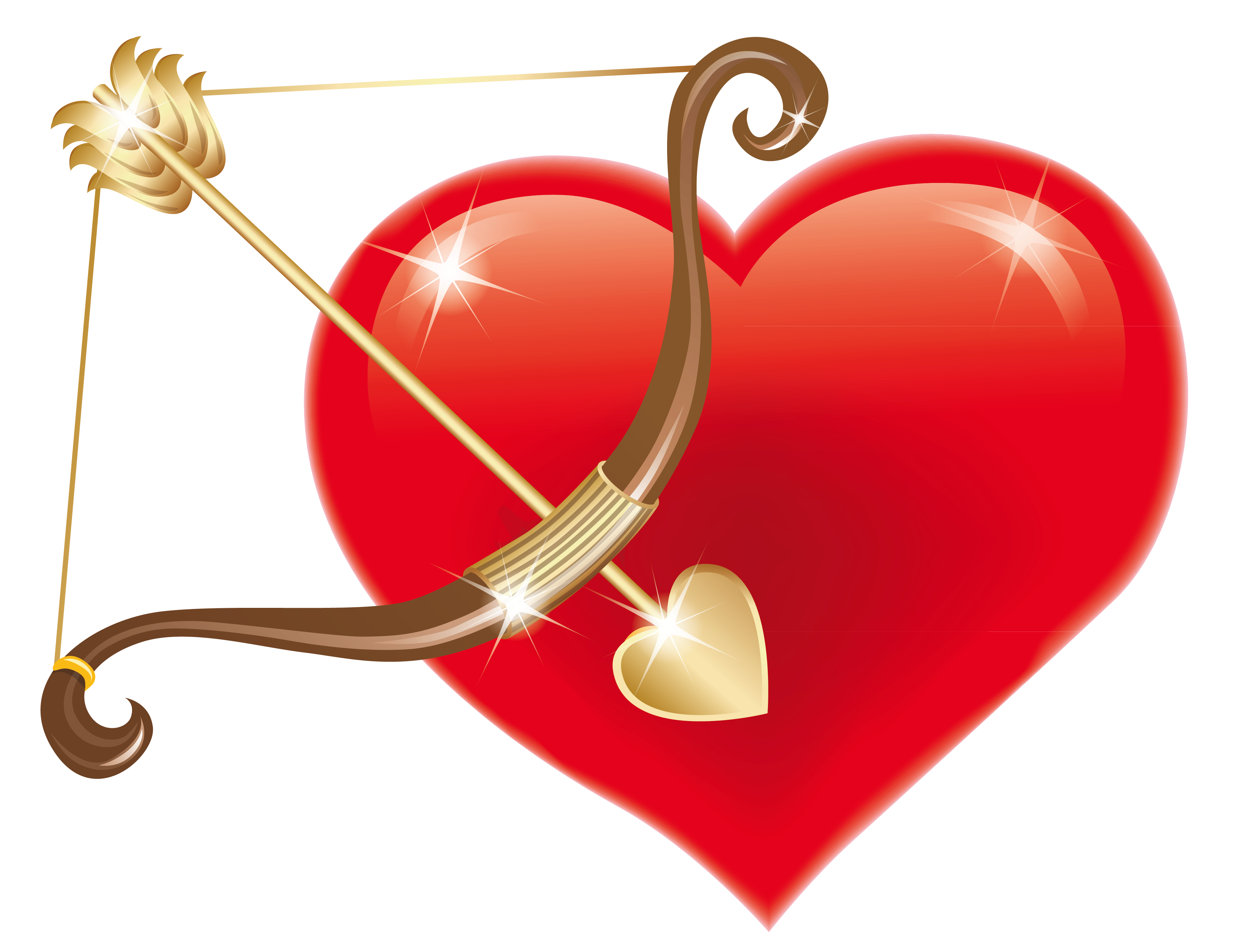 red cupid clipart