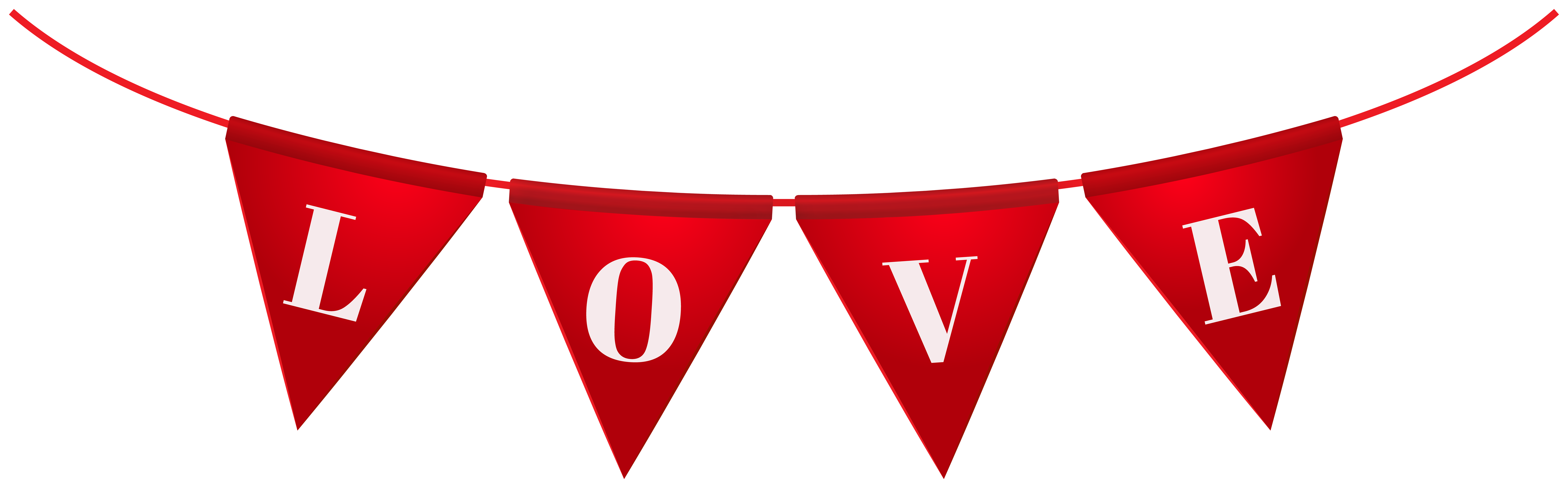Red Love Streamer PNG Clipart​  Gallery Yopriceville - High-Quality Free  Images and Transparent PNG Clipart