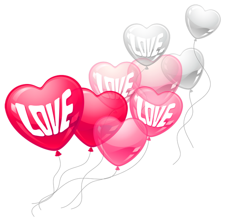 Corazones II..... - Página 53 Valentines_Day_Pink_and_White_Love_Heart_Baloons_PNG_Clipart_Picture