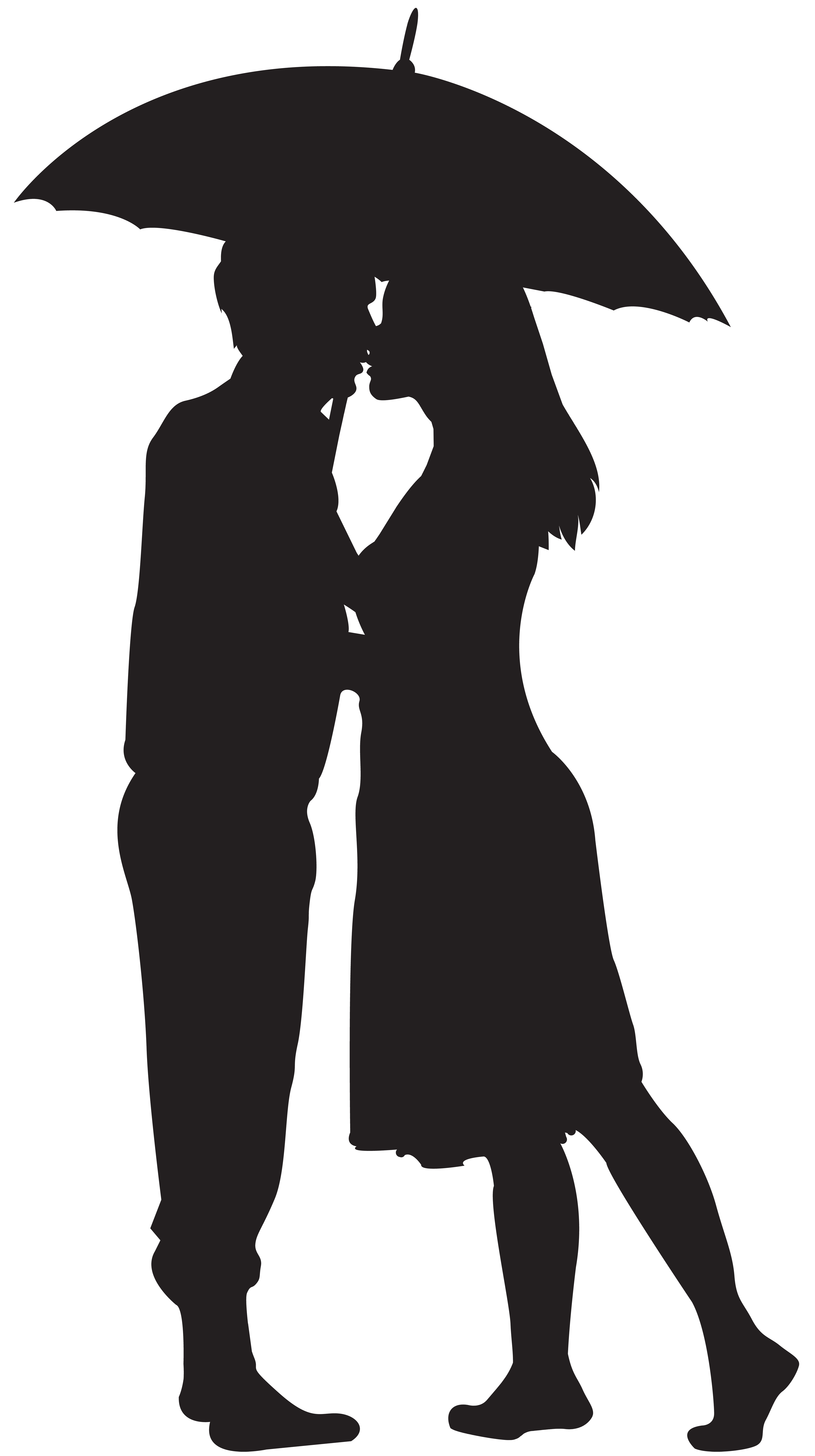 Love Silhouette Clip Art