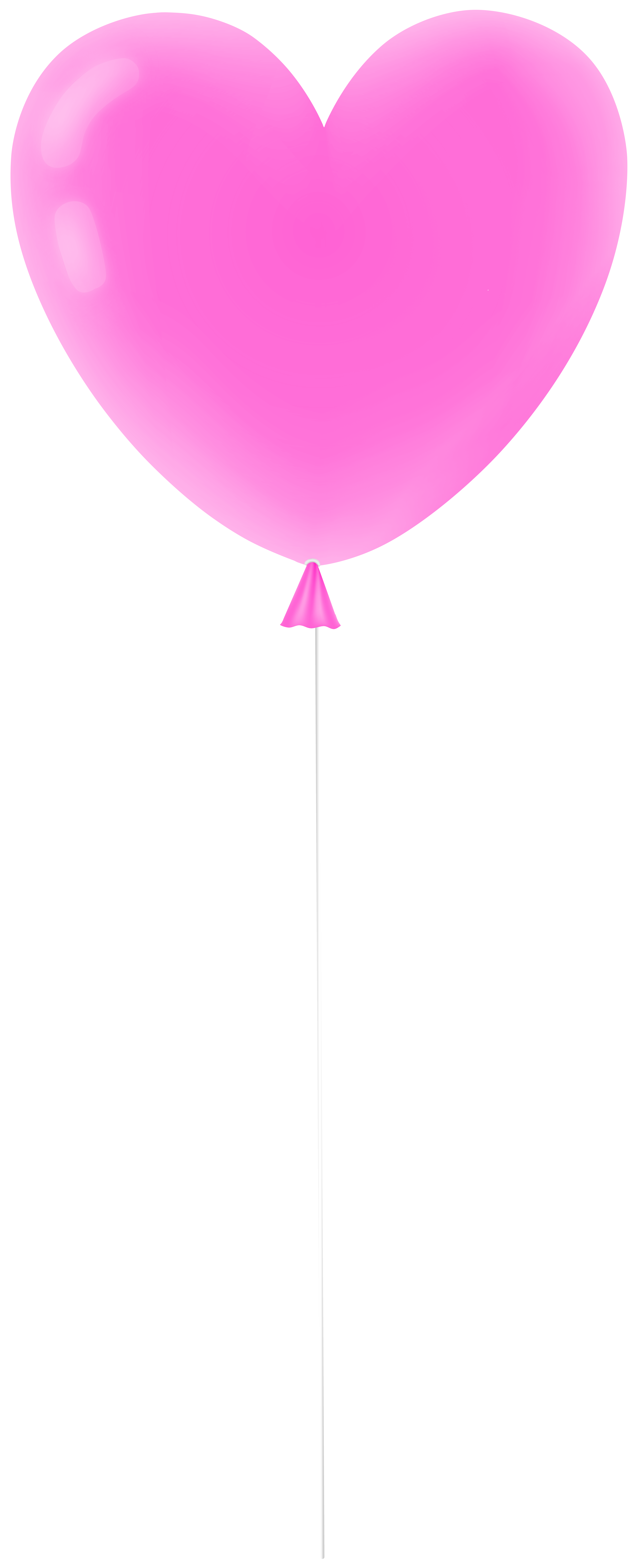 Pink Heart Balloons