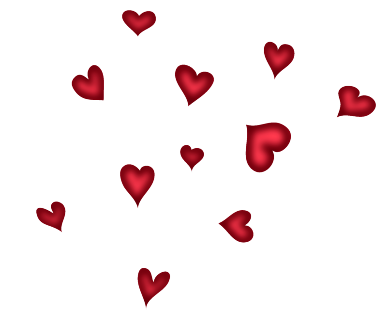 Red Hearts Clip Art