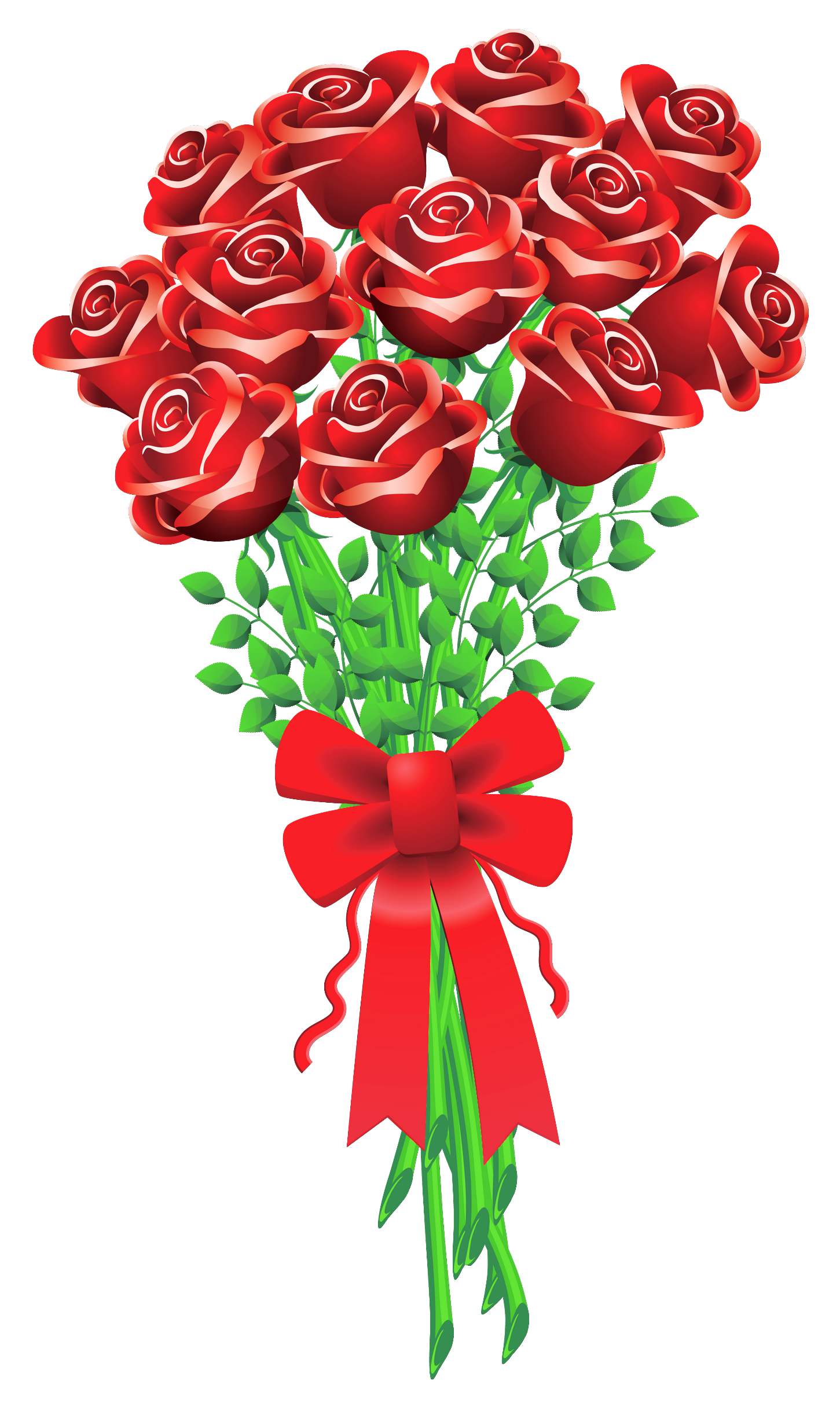 Rose Bouquet PNG Clipart Picture | Gallery Yopriceville - High-Quality