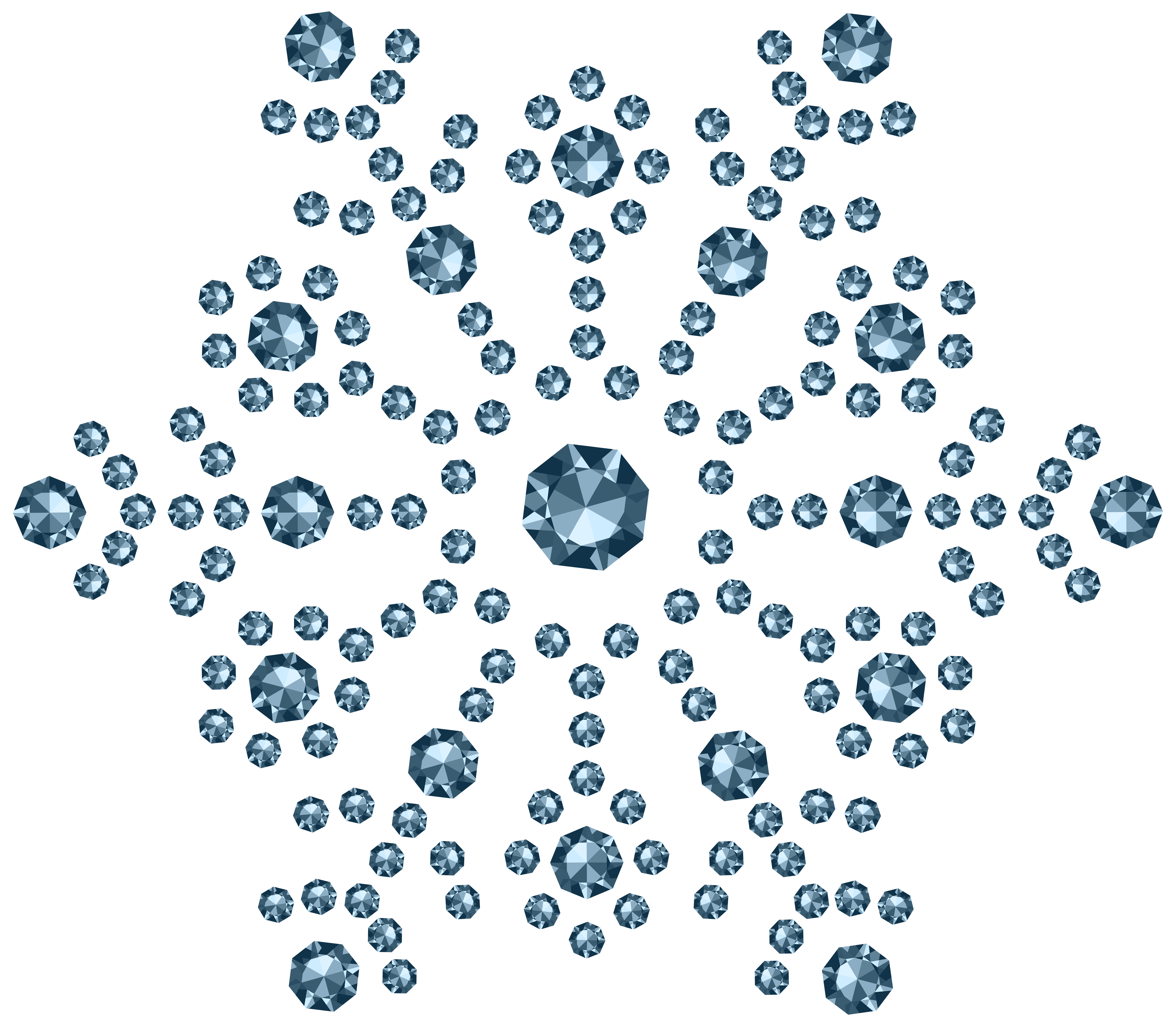 Download Diamond Snowflake PNG Clip Art Image | Gallery ...