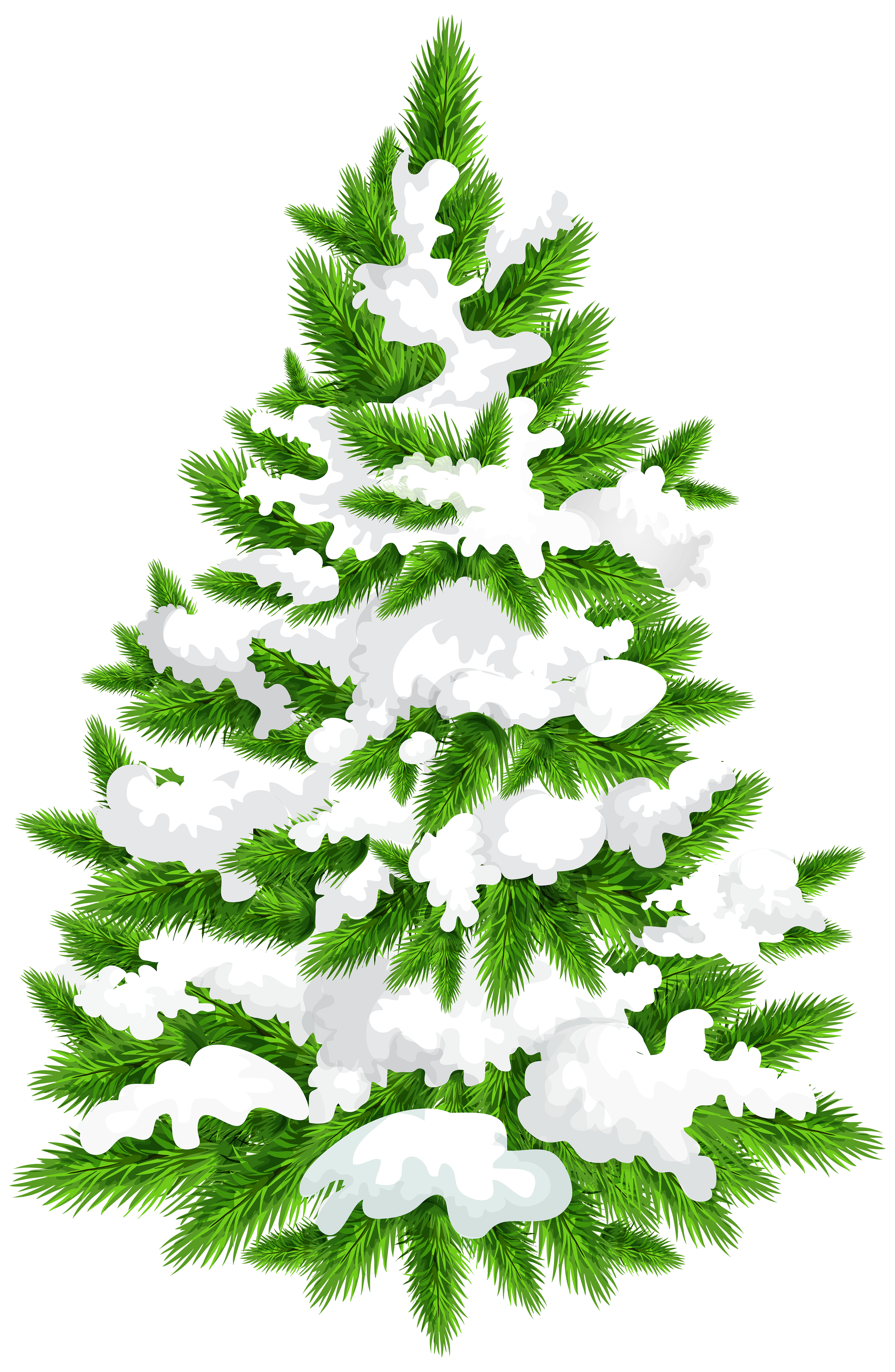 Snowy Pine Tree PNG Clip Art Image | Gallery Yopriceville - High