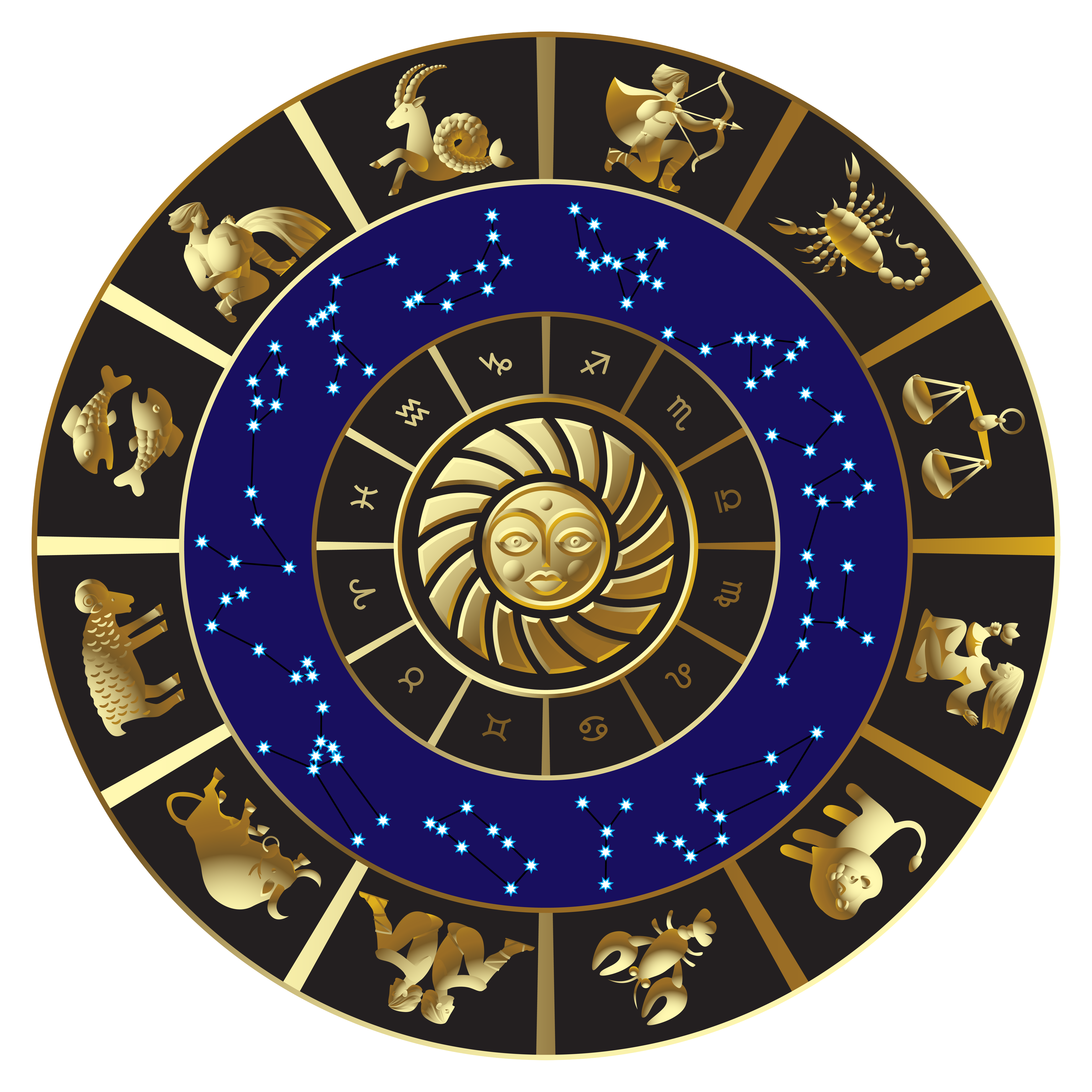 Zodiac Horoscop PNG Clipart Image | Gallery Yopriceville ...