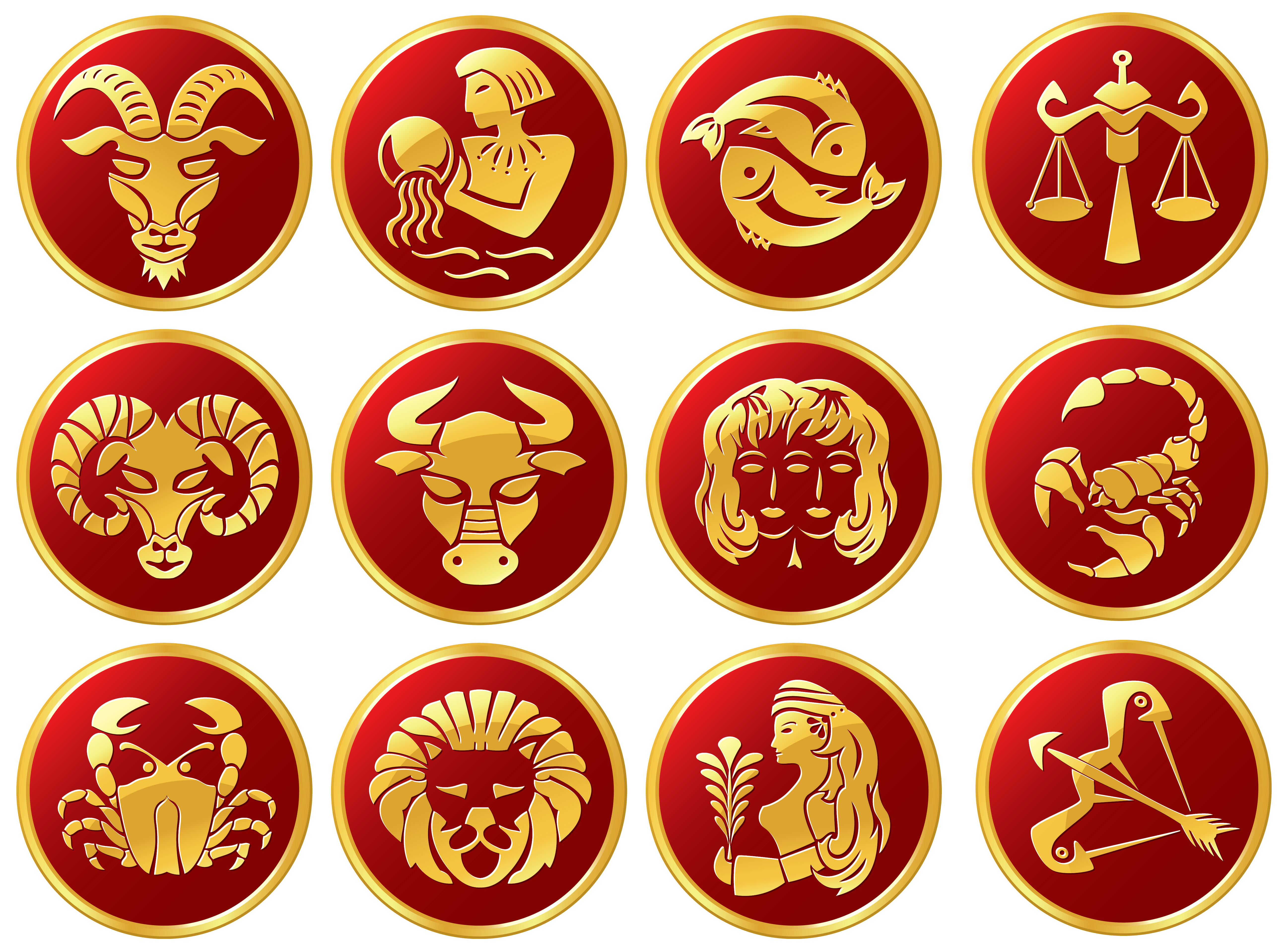 Black Zodiac Signs Png Clipart Image Gallery Yopriceville High - Reverasite