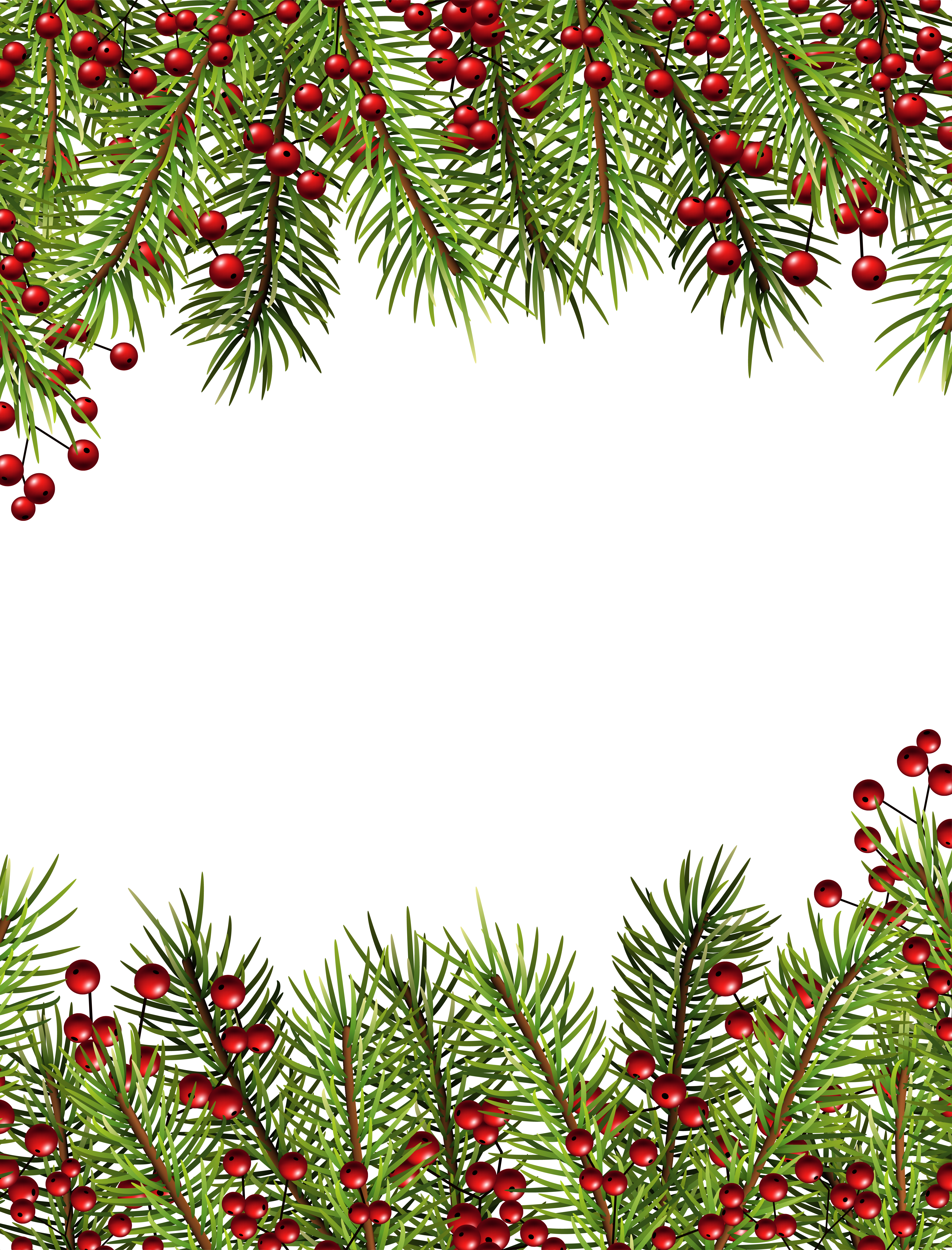 Download Christmas Holly Transparent Border Png Frame Gallery Yopriceville High Quality Images And Transparent Png Free Clipart PSD Mockup Templates