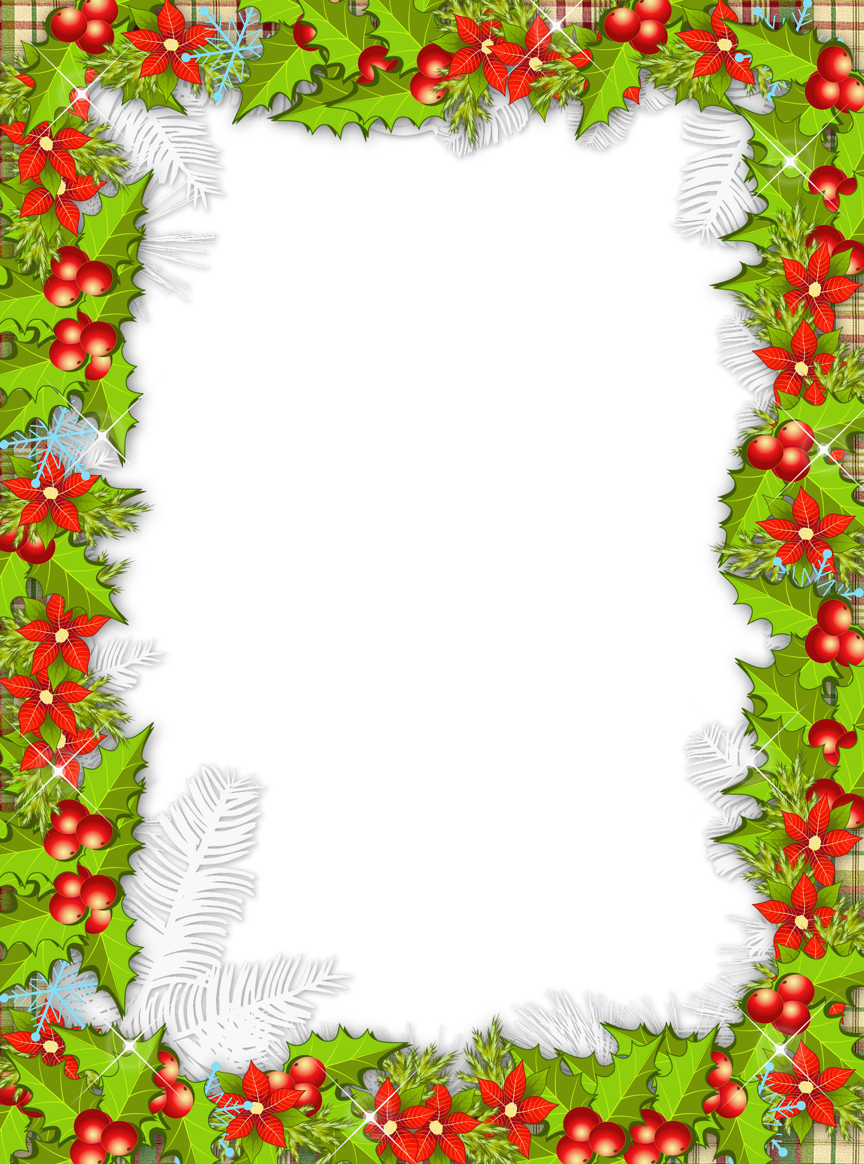 mistletoe frame clipart school