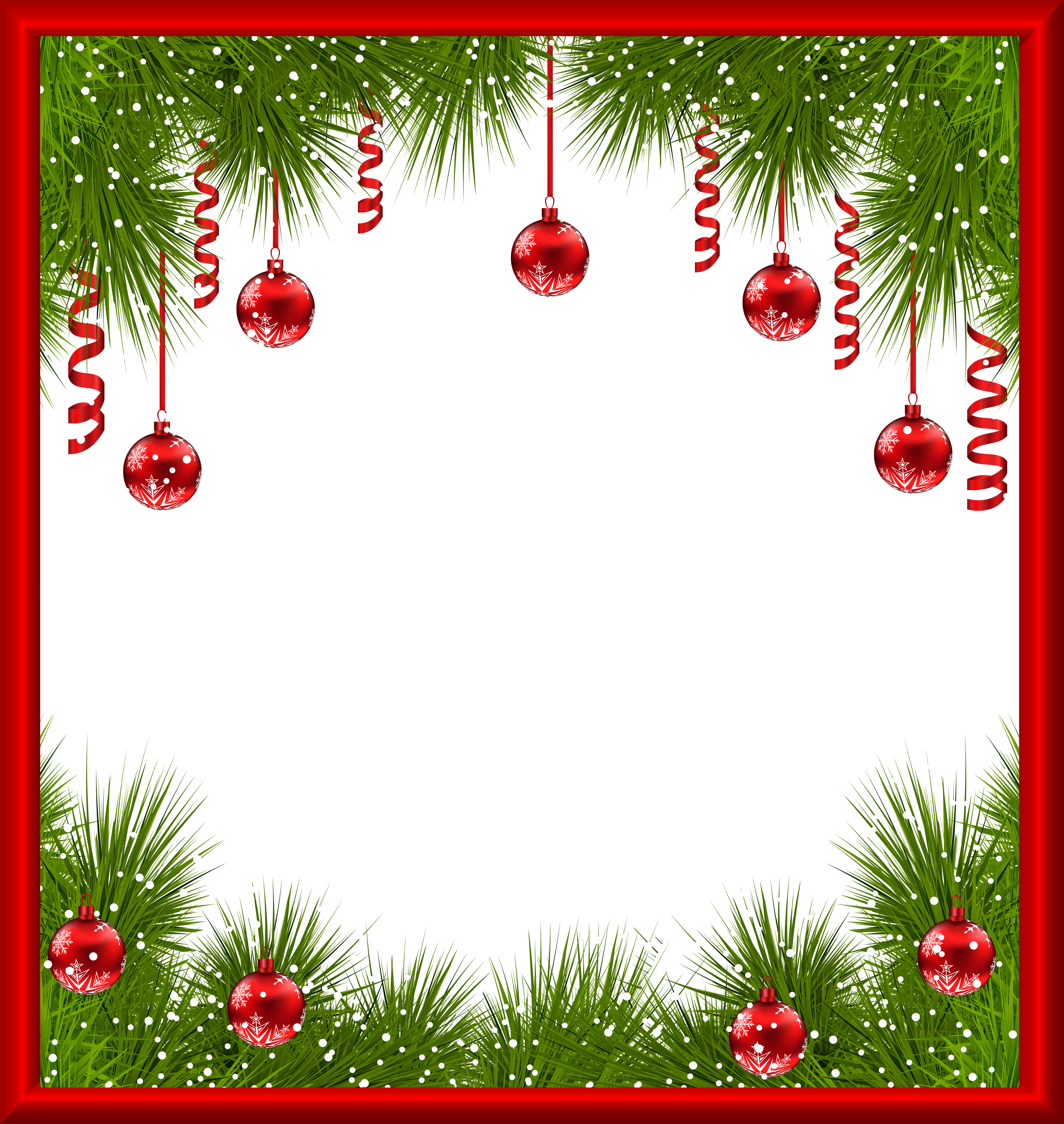 Christmas Round Frame PNG Clip Art​  Gallery Yopriceville - High-Quality  Free Images and Transparent PNG Clipart