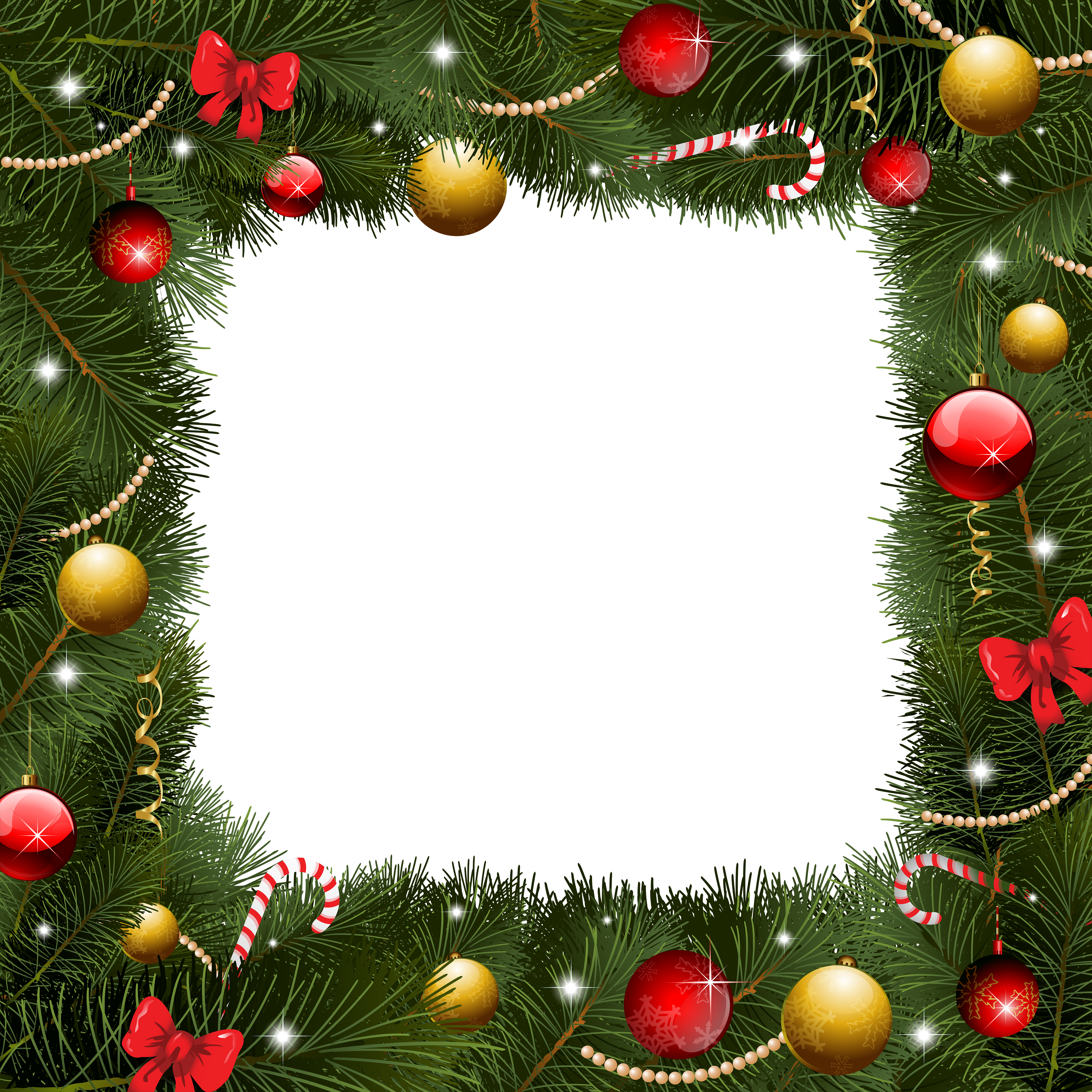 Christmas Transparent Border Png Frame Gallery Yopriceville High Quality Images And Transparent Png Free Clipart