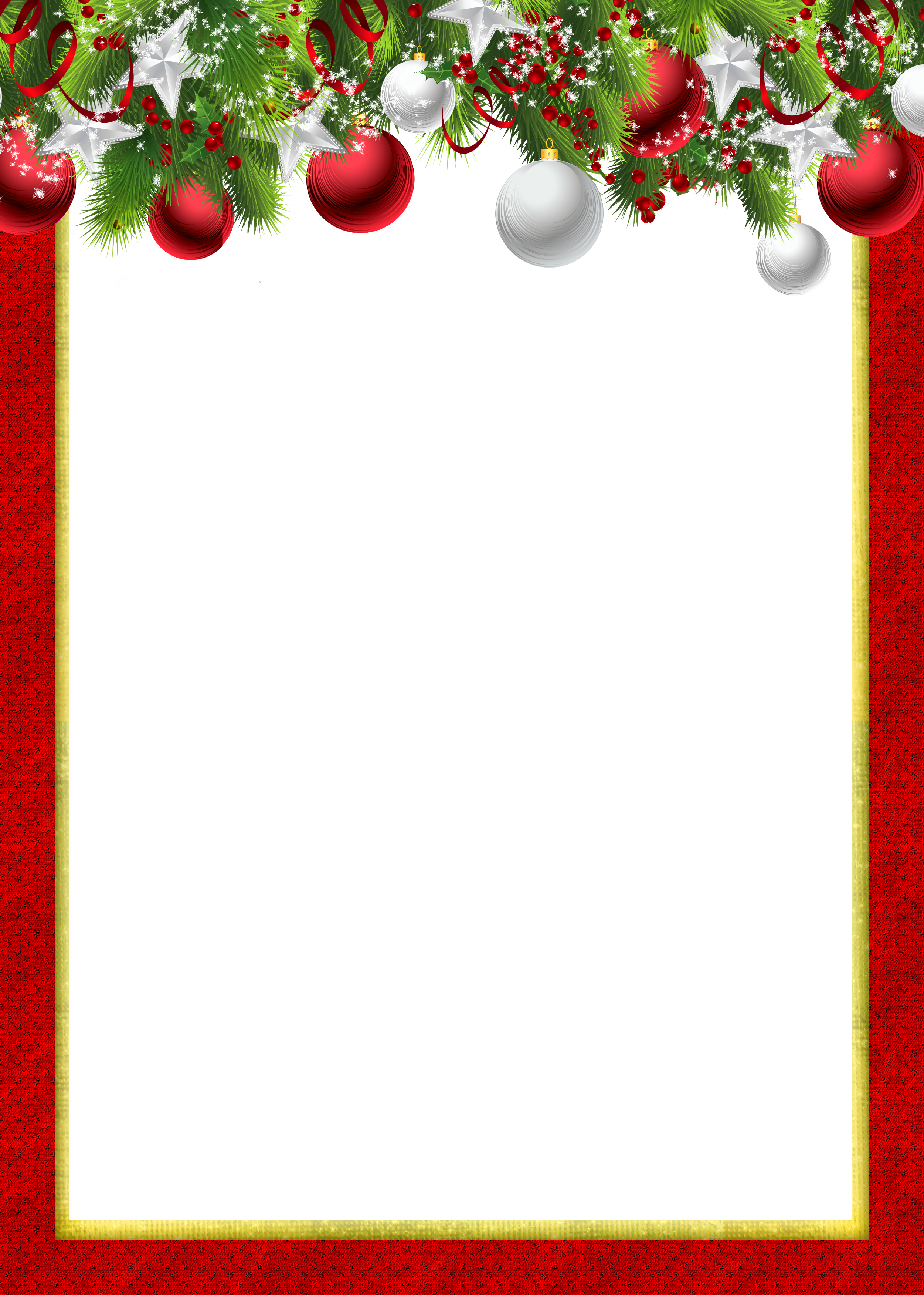 Christmas Red Photo Frame with Christmas Gifts​  Gallery Yopriceville -  High-Quality Free Images and Transparent PNG Clipart