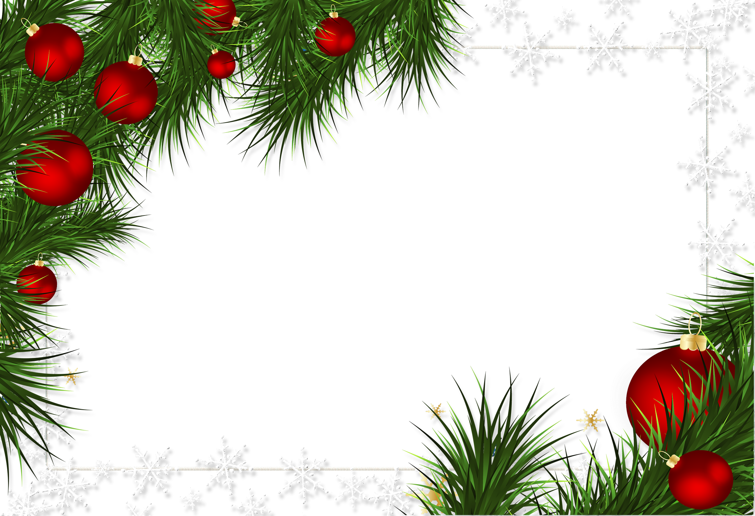 dentrodabiblia: christmas ornaments border