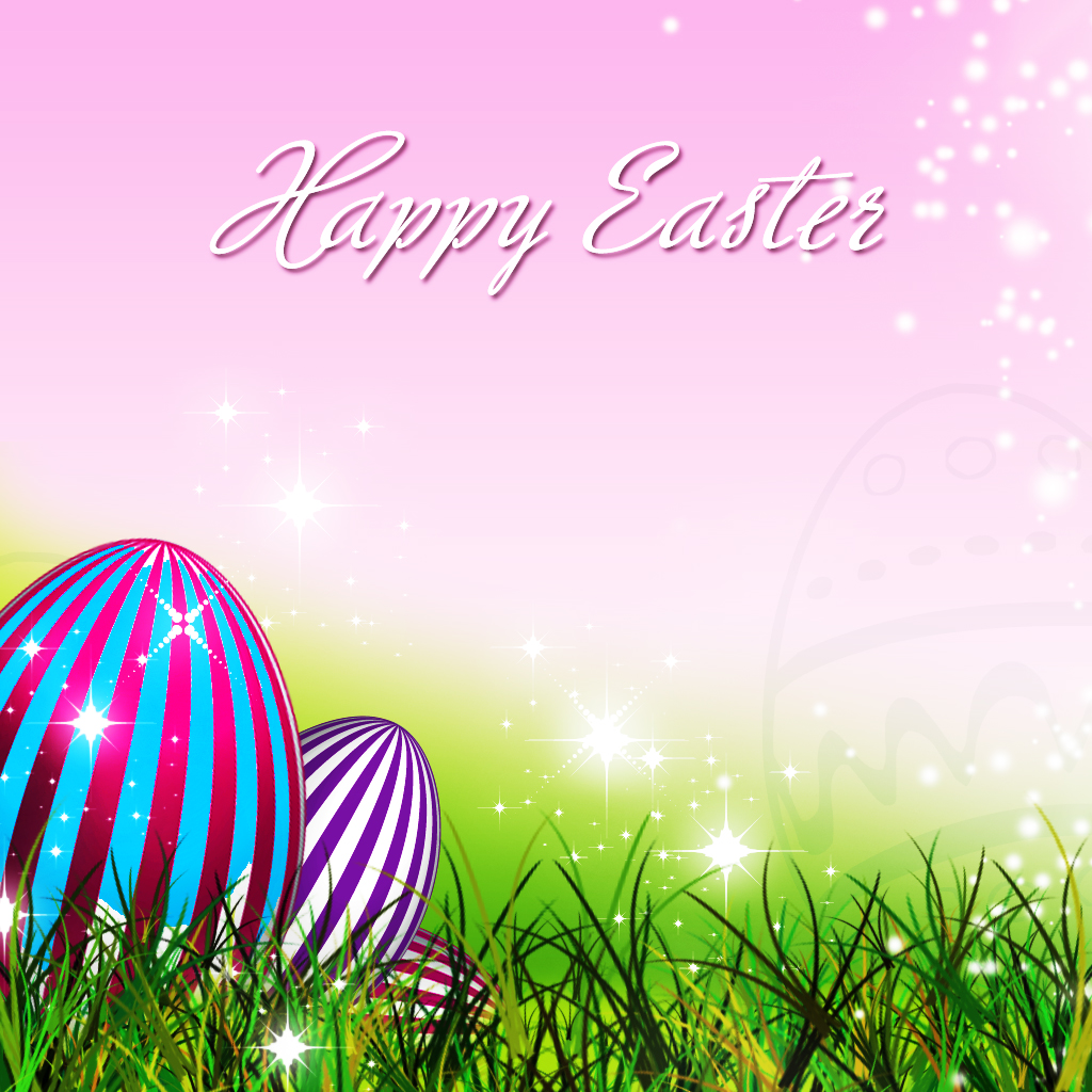 Happy easter present egg 8K wallpaper download