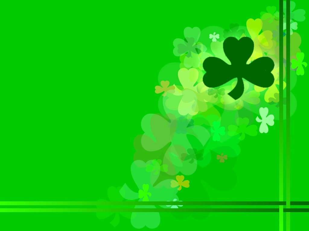 Stylish Abstract St Patricks Day Card With Grey And Green 3d Leaf Clover  Trendy Spring Background With Paper  Place For Text Beautiful St Patrick  Day Wallpaper Vector Illustration Royalty Free SVG
