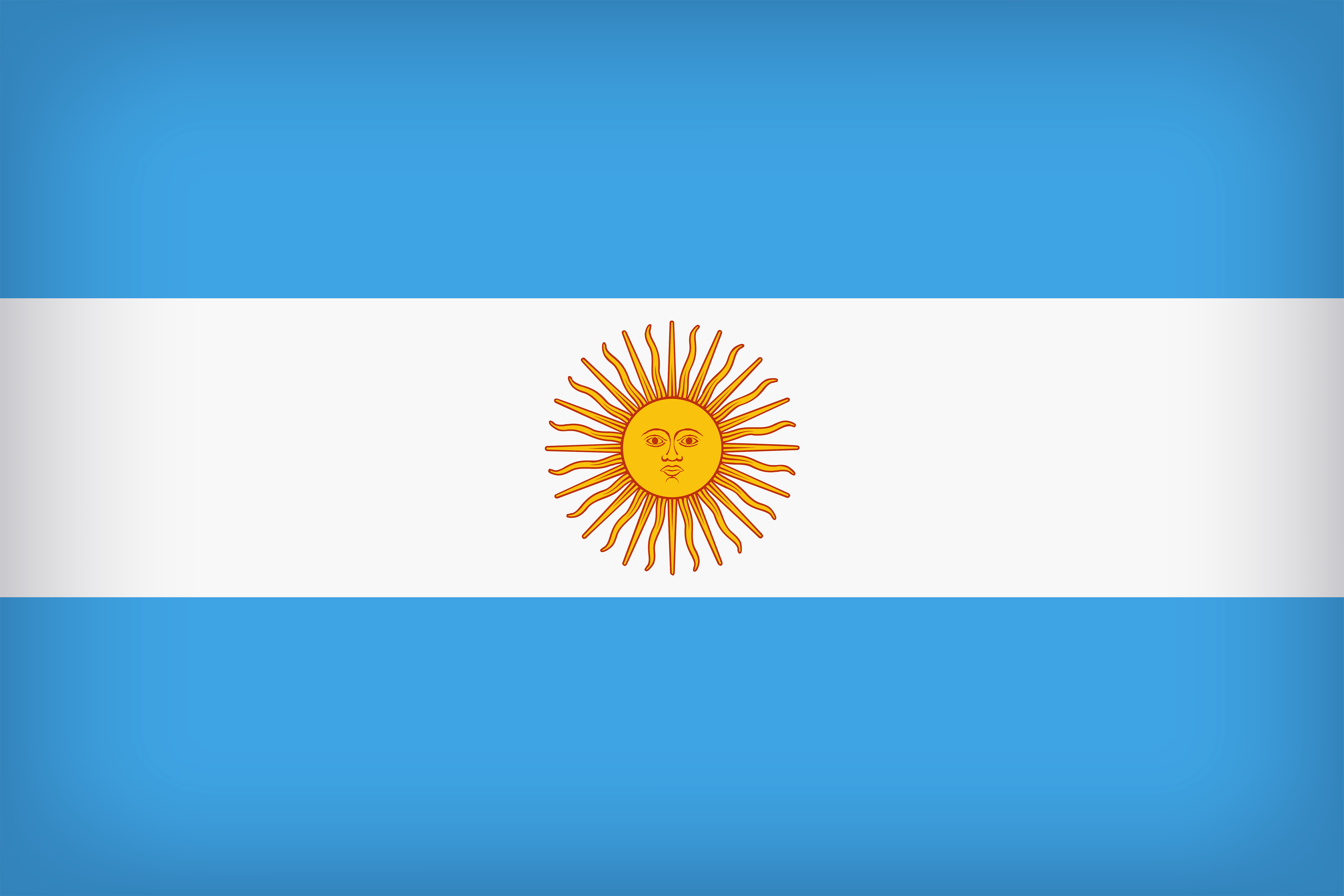 Argentina Large Flag | Gallery Yopriceville - High-Quality Images and