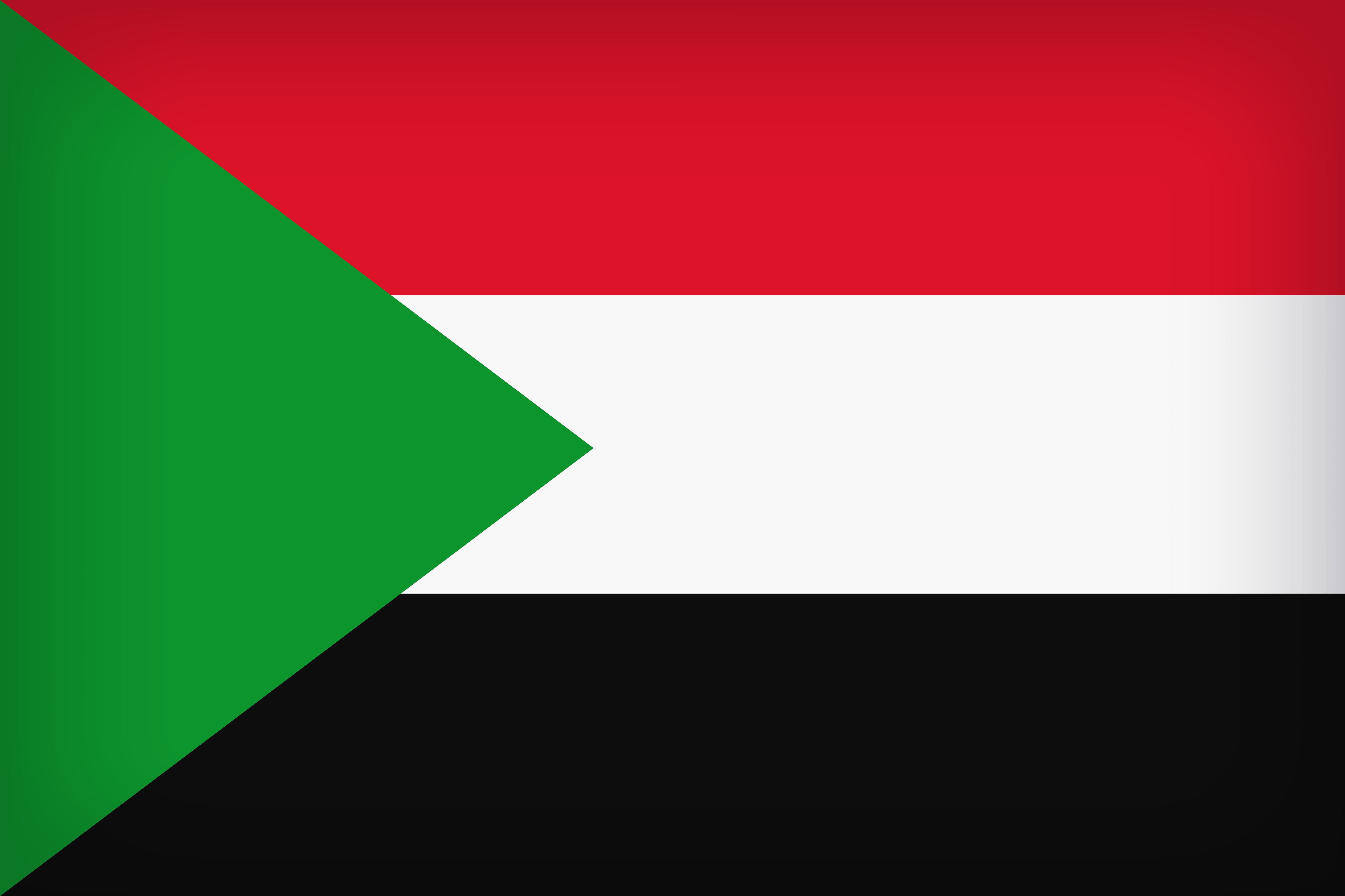 Sudan Flag Coloring Page   Sudan Large Flag 