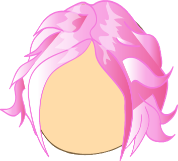 Anime Hair PNG File