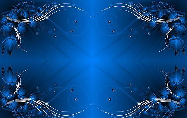 This jpeg image - Beautiful Blue Abstract Wallpaper, is available for free download