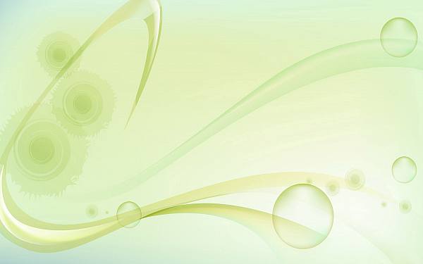 This jpeg image - Bubbles Green, is available for free download