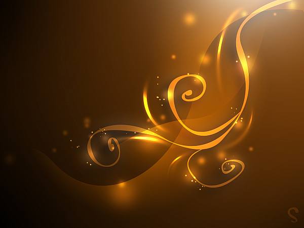 This jpeg image - Gold Curves, is available for free download