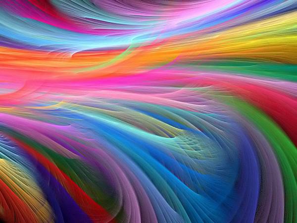 This jpeg image - Rainbow Abstract, is available for free download