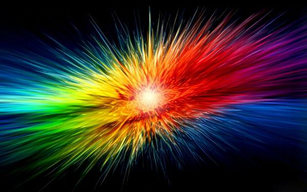 This jpeg image - Space Rainbow, is available for free download