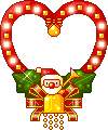 This gif image - Animated Christmas Heart, is available for free download