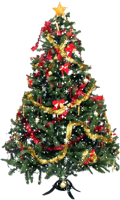 This gif image - Animated Christmas Tree with Star, is available for free download