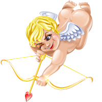 This gif image - Animated Cupid, is available for free download