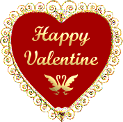 This gif image - Animated Heart Happy Valentine Day, is available for free download