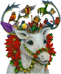 Animated White Christmas Reindeer | Gallery Yopriceville - High-Quality