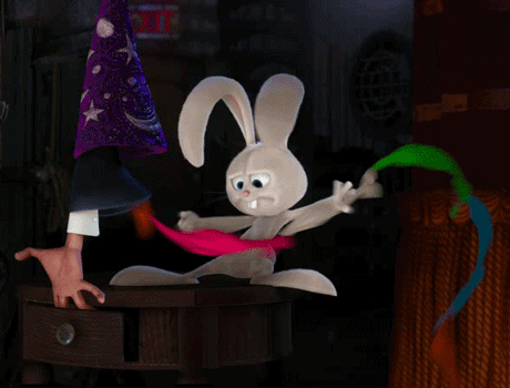 This gif image - Confused Bunny Gif Animation, is available for free download