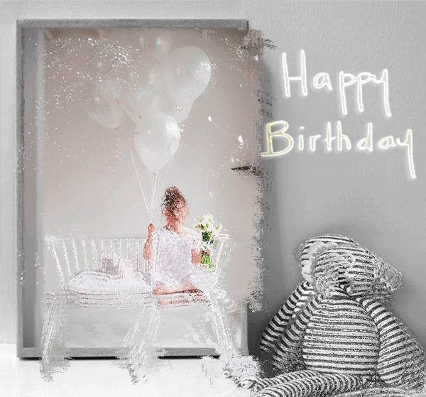 This gif image - Happy Birthday Cute Gif Animation, is available for free download