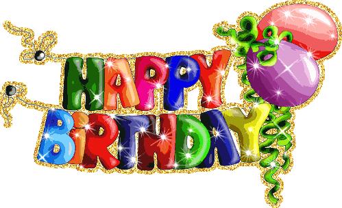 This gif image - Happy Birthday with Balloons Gif Animation, is available for free download