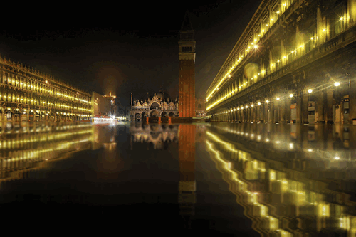 This gif image - Night City Lights Animated GIF Picture, is available for free download