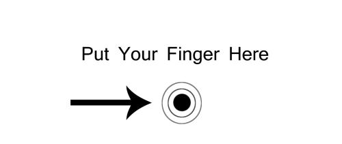 This gif image - Put your finger here, is available for free download