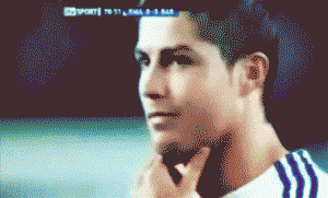 This gif image - Ronaldo wink, is available for free download